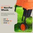 thumbnail image 7 of SuperHandy Small Branch Chipper Leaf Mulcher - 120VAC 60Hz Electric Shredder, 7 of 7