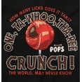 thumbnail image 2 of Tootsie Roll Pop How Many Licks Funny Toddler Boy Girl T Shirt Infant Toddler Brisco Brands 12M, 2 of 6