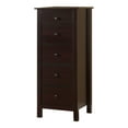 thumbnail image 2 of Furniture of America Ella 5-Drawer Wood Espresso Accent Chest, 2 of 8