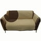 thumbnail image 3 of Cubre sofá Aquila Doble Vista Choco/Beige 3 Piezas C0963, 3 of 4