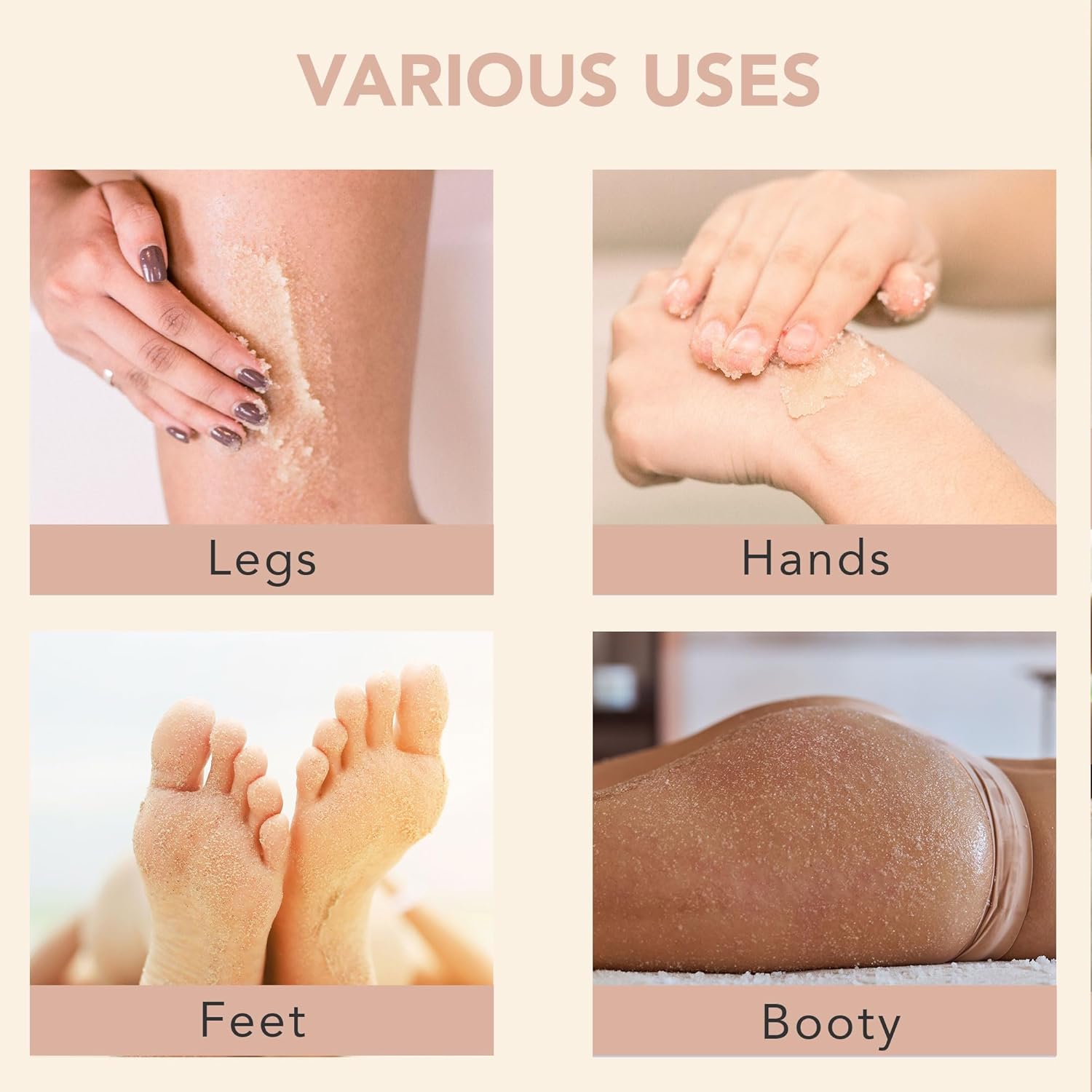 Beauty by Earth Vanilla Coconut Body Scrub photo 5