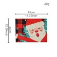 thumbnail image 3 of Xuniizn Christmas Placemats Set - Double Sided Holiday Table Mats for Dining, Non-Slip Heat Resistant Christmas Decorations for Home, Christmas Table Decorations, 3 of 3