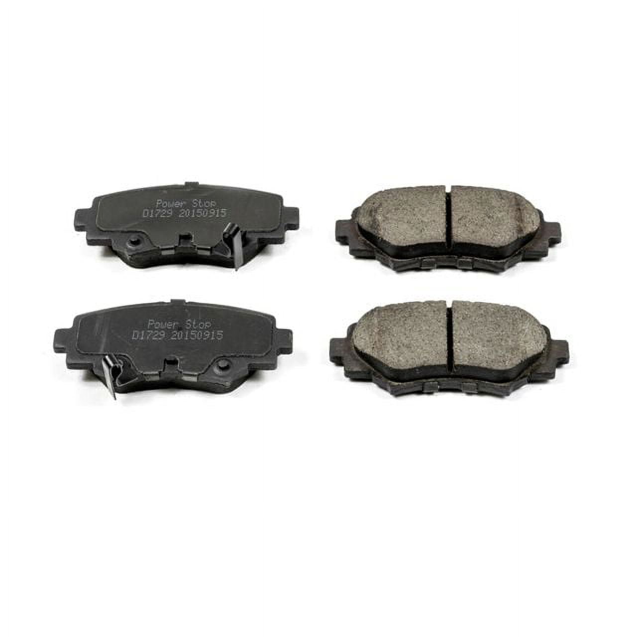 Power Stop 16-1729 Z16 Evolution Rear Ceramic Brake Pads Fits select: 2014-2016,2018 MAZDA 3