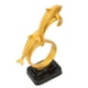 thumbnail image 3 of ¡Un detalle elegante para la decoración del hogar y la oficina que también realza la fotografía! Elegante estatua de resina con delfín, 3 of 8