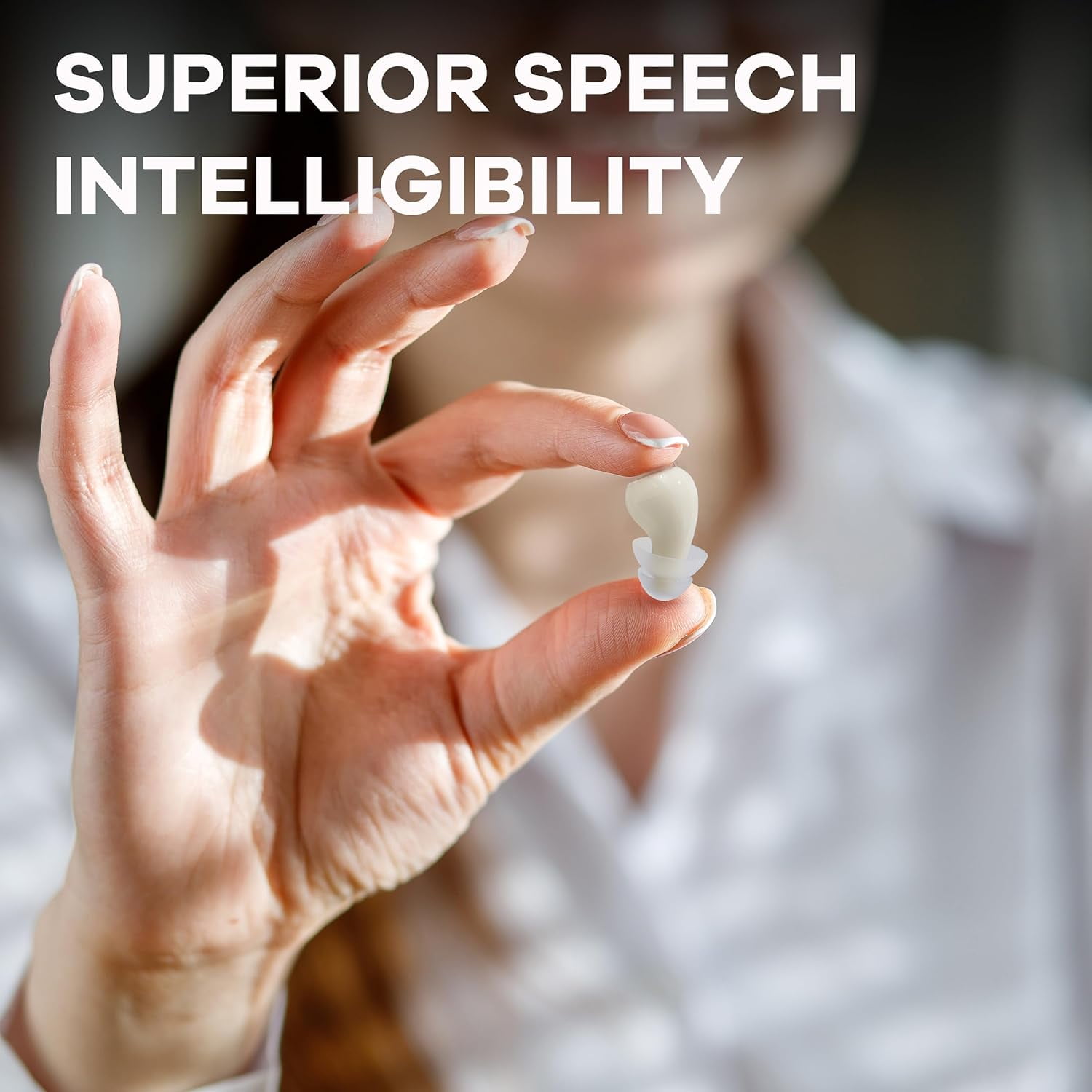SUWU 16-Channel True Hearing Aids, Virtually Invisible OTC Hearing Aids for Seniors with Noise Reduction, No Whistling Digital Hearing Aids with Feedback Cancellation, Comfort Design