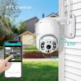 thumbnail image 1 of Cámara IP PTZ para exteriores, videocámara de seguridad CCTV, domo de velocidad, vigilancia, WIFI, almacenamiento en la nube, visión nocturna, detección de movimiento, H.265, 1080P, 1 of 3