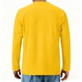 thumbnail image 4 of Dry Fit Long Sleeve Shirt for Men, Solid Color, Lightw8, Breathable, Pullover Top, Polyester Spandex, 1 Pc, 4 of 8