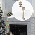 thumbnail image 4 of Soporte para calcetines navideños, colgador para calcetines, hierro resistente, antideslizante, soporte para calcetines navideños para Navidad, escrit, 4 of 8