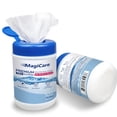 thumbnail image 1 of Toallitas desinfectantes para manos MAGICARE 75% con alcohol, 200 unidades, 2 botes, 1 of 7