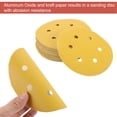 thumbnail image 3 of Unique Bargains 6 Inch 6 Hole Sanding Discs Round Hook and Loop Sandpaper 320 Grits - 50 PCS, 3 of 7