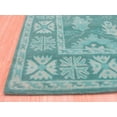 thumbnail image 5 of EORC Green Traditional Oriental Overdyed Area Rug, 5 of 10