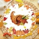 thumbnail image 5 of Platos de Papel Festivos con Calabazas y Hojas de Otoño | Vajilla Desechable para Fiestas de Cosecha de Otoño | 10 Unidades, Multicolor, 25 Cm, Ecológicos, 5 of 6
