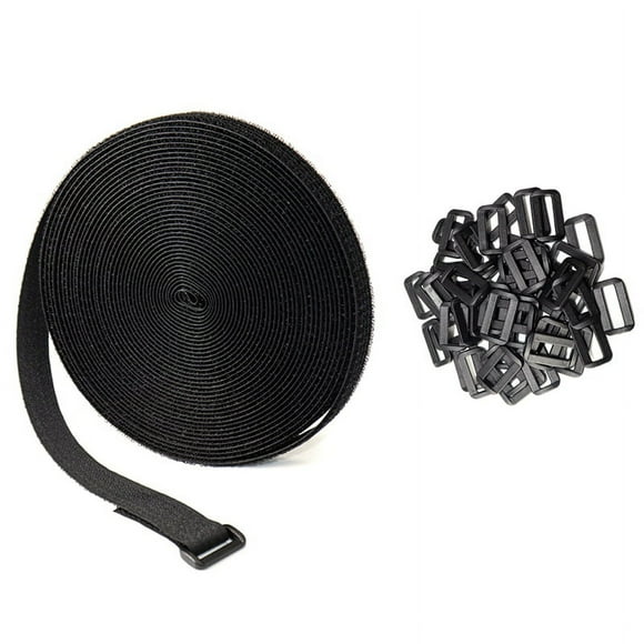 Adjustable Cable Strap Reusable Fastening Cable Tie Securing Strap