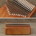 thumbnail image 2 of 17 teclas Kalimba African Thumb Finger Piano Wood Kalimba Instrumento musical portátil Abanopi Kalimba, 2 of 6