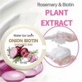 thumbnail image 3 of 1-3x Onion and Biotin Shampoo Bar Soap, Moisturizing & Soothing, For All Hair Types, 3 of 5