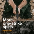 thumbnail image 5 of Fiskars Single Bit Super Splitting Axe with 36" Duraframe Handle and Sheath, Black, 5 of 9