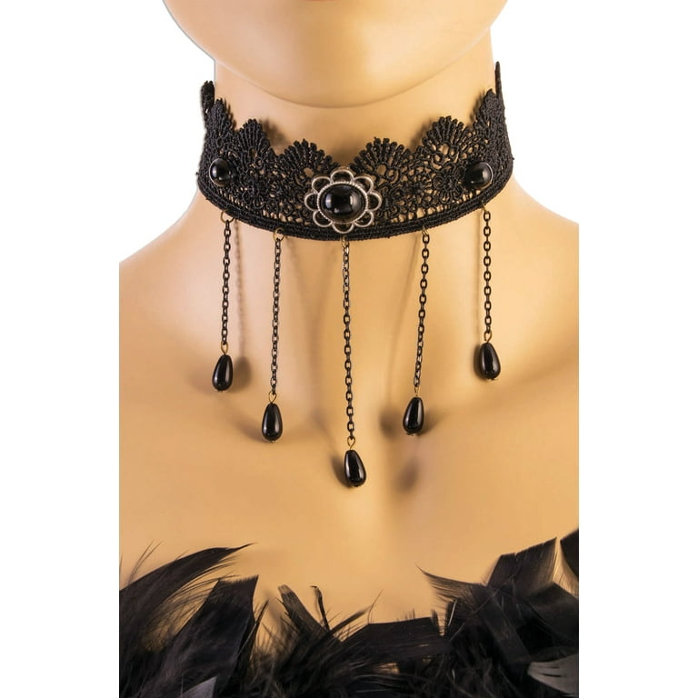 Lace Necklace Dark Royalty Lace Necklace Dark Royalty