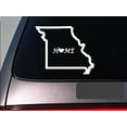 thumbnail image 1 of Missouri home 6" sticker *E683* state outline home map decal vinyl, 1 of 1