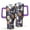 Halloween Ghost &, variant on Halloween Ghost & Pumpkin Pattern Tumbler with Handle and Lid,40oz Double Wall Vacuum Insulated Tumbler,Cups Gift for Women and Men