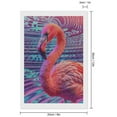 thumbnail image 2 of Diamond Art Kits for Adults, Digital Flamingo Vibrant ArtDiamond Painting Kits for Beginners, Frameless Round 5D Full Drill Diamonds Art Gem Art Crafts Home Decor Gifts, 2 of 8