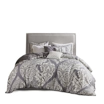 Gracie Mills Muriel Damask Delight 6-Piece Duvet Cover Set - GRACE-3134