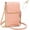 Pink, variant on Anti Theft Leather Bag, Touchscreen Phone Crossbody Bag, Touch Screen Phone Purse with RFID Blocking Card Slots (Pink)