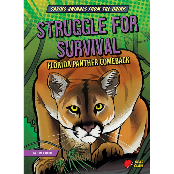 Saving Animals from the Brink: Struggle for Survival : Florida Panther  Comeback (Hardcover) 