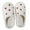 White, variant on Women'S Slipper Heart Love Dots Indoor Outdoor House Slipper Fuzzy Fluffy House Shoes Valentine'S Day Gift Cute Flat Slides Pink US: 8