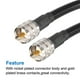 thumbnail image 3 of Cable Coaxial RG213 de Baja Pérdida Unique Bargains UHF Macho PL-259 2 Pies 4 Pies 50 Ohm, 3 of 5