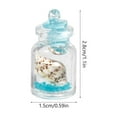 thumbnail image 3 of Elainilye Acrylic Drift Bottle Night Light, Conch Wishing Bottle Keychain, Portable Travel Pendant for Luggage, Gifts, or Bedroom Ambiance, 3 of 6
