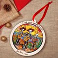 thumbnail image 5 of Muertos Mariachi Stained Glass Suncatcher Ornament – Holiday Ornament with Text for Loved Ones, Family & Friends, Christmas 2025 Decoration, 5 of 6