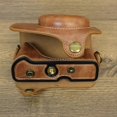 thumbnail image 5 of PU Leather Camera Bag Camera Bag Leather Case with Shoulder Strap B, 5 of 5