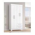 thumbnail image 3 of Ropero Closet Moderno 4 Puertas y 2 Cajones NT6010 Blanco, 3 of 4