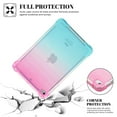 thumbnail image 4 of Allytech iPad Pro 11 Inch Case Clear, Silicone Bumper Defender Shockproof Lightweight Slim Fit Shock-Absorbing Scratch Resistant TPU Back Cover for Apple iPad Pro 11" 2018, Pink/Mint, 4 of 5