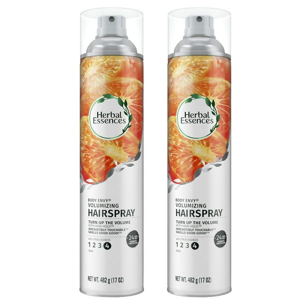 Herbal Essences Body Envy Volumizing Hairspray, 17 oz, 2 pack Walmart
