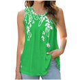 thumbnail image 1 of SDNall Women Printed Pullover Fashionable Casual Round Neck Top, 1 of 9