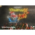 thumbnail image 4 of Glowneon Santa Claus Reindeer Neon Sign, Santa Claus Led Light, Reindeer Neon Lights Decor, 4 of 5