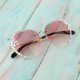 thumbnail image 1 of Gafas de sol de gran tamaño Yinane gafas de terre con gradiente Retro 400, 1 of 8