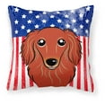 thumbnail image 2 of American Flag and Dog Fabric Decorative Pillow, 2 of 2