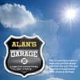 thumbnail image 5 of Alan's Garage I Can Fix Everything But Stupid (5 Pack) 4 inch X 4 inch Shield Shaped Heavy Duty 3.2 mil Vinyl Decals To last, Gift for Dads and Uncles Classic Americana Crafted in the, 5 of 6