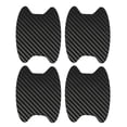 thumbnail image 4 of Tuvgenk Car Stickers 4 pc Plastic Black Deco Stickers Suitable for Vehicle Handles, 4 of 4