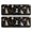 Dog Breeds, variant on Kitchen Rugs Sets Of 2,Dogs with Pioneer Flower Anti Fatigue Kitchen Mat Rugs Non Slip Washable,Decorative Kitchen Floor Mats for Kitchen,Sink,Laundry,17"x47" 17"x47"