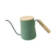thumbnail image 5 of deevoka Gooseneck Coffee Kettle Long Narrow Spout Pour over Coffee Kettle for Office 350ml green, 5 of 9