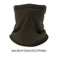 thumbnail image 4 of serony Face Cover Scarf Assorted Colors Material Neck Gaiter Durability Wind-proof Biking Accessories Cooling Skull Caps Brown, 4 of 6