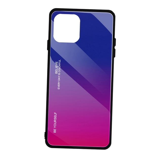 Funda de degradado Para 11 / Pro Gradient Funda protectora para teléfono con a prueba de golpes Púrpura - 6.1 pulgadas para 11 6.1 pulgadas para iPhone 11 Magideal Funda de degradado