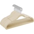 thumbnail image 1 of Velvet Hangers Clothes Hangers with Shoulder Notches Pants Bar Ink UCRFB, 1 of 7