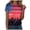 Red, variant on Leey-World 250 4th Of July Shirts Women 250 Anniversary USA 250th American Flag Patriotic 250 Years T-Shirt(Khaki,2XL)
