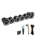 thumbnail image 3 of Turbine Air Vent, Front Turbine Outlet Stylish Decor 6pcs 64 Color Front  For Car, 3 of 8