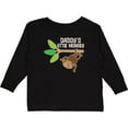 thumbnail image 3 of Inktastic Daddy's Little Monkey Boys or Girls Long Sleeve Toddler T-Shirt, 3 of 5