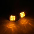 thumbnail image 3 of Luces intermitentes negras resistentes para intermitentes de motocicleta, 3 of 5